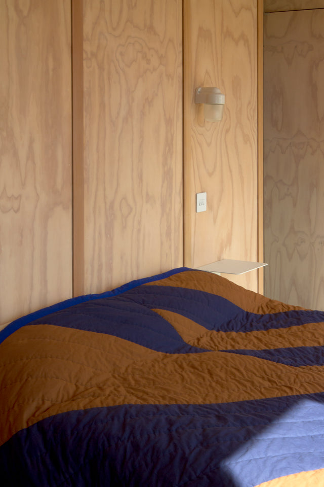 Extra large diagonal quilt