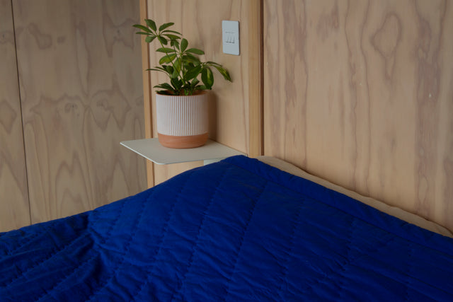 Extra large diagonal quilt