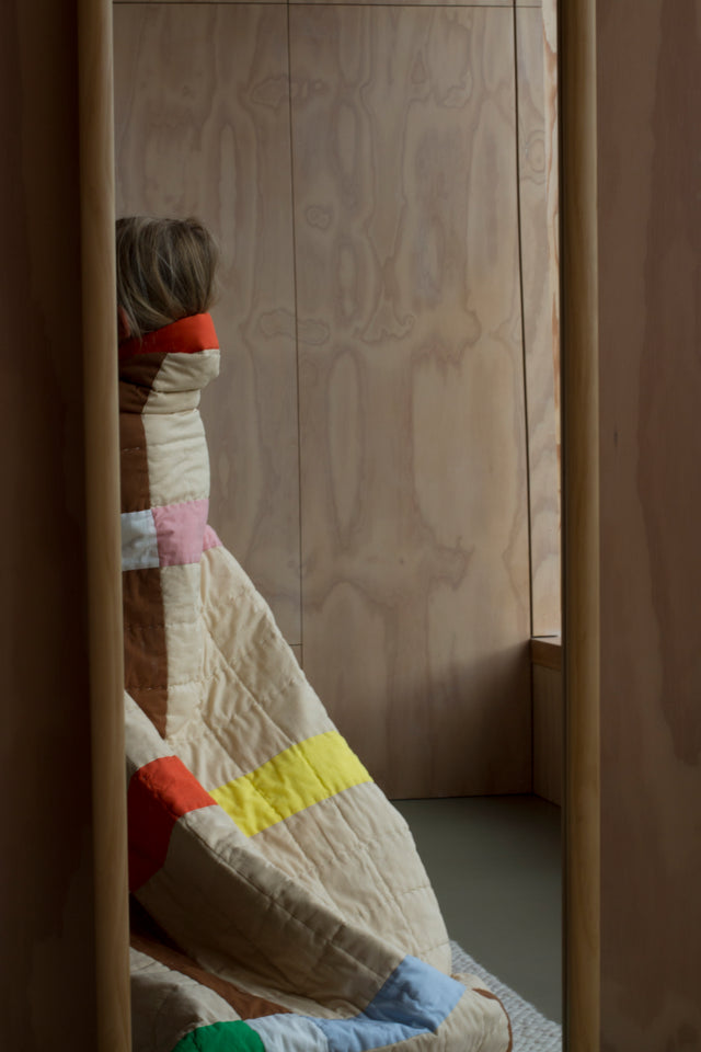 Large check quilt | Pre - order 6 - 8 weeks