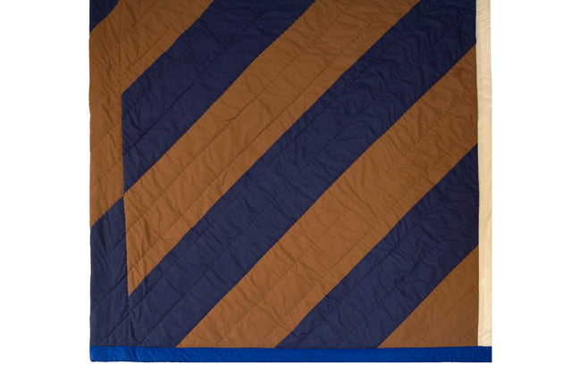 Extra large diagonal quilt