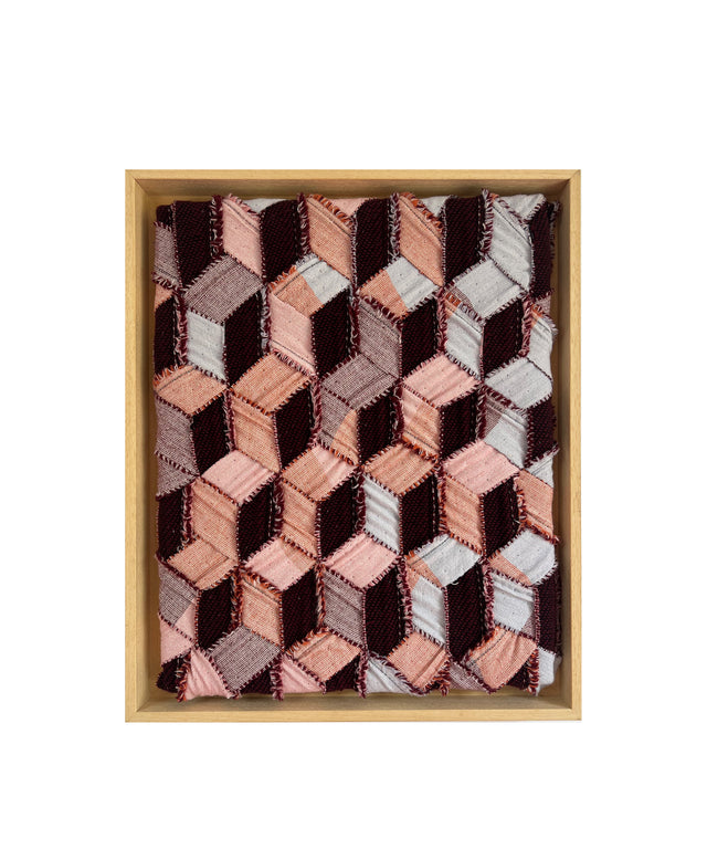Salvage hexagon wall art 1/1