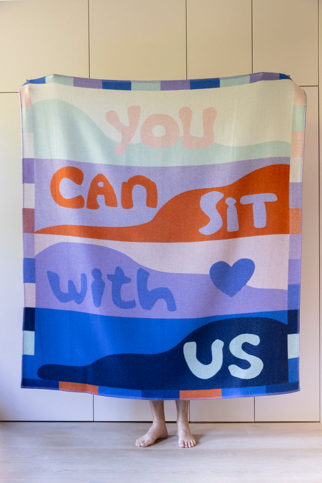 'YCSWU' Bennachie recycled wool blanket