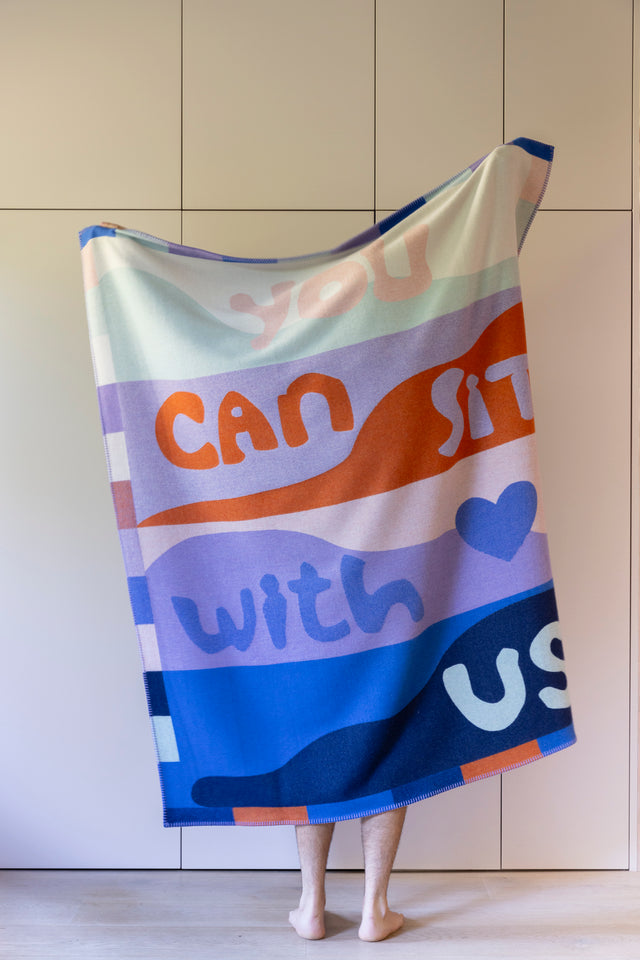 'YCSWU' Bennachie recycled wool blanket