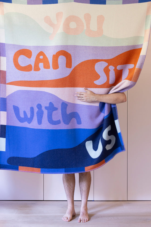 'YCSWU' Bennachie recycled wool blanket