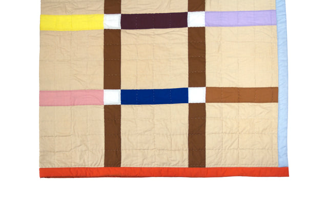 Large check quilt | Pre - order 6 - 8 weeks