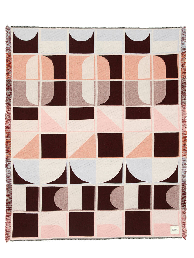 Grid _ pink + maroon