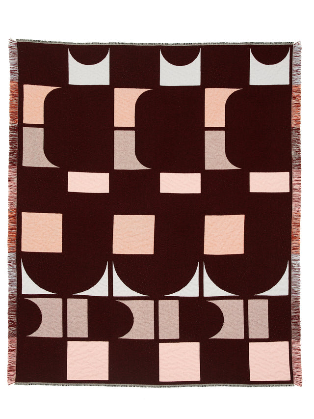 Grid _ pink + maroon