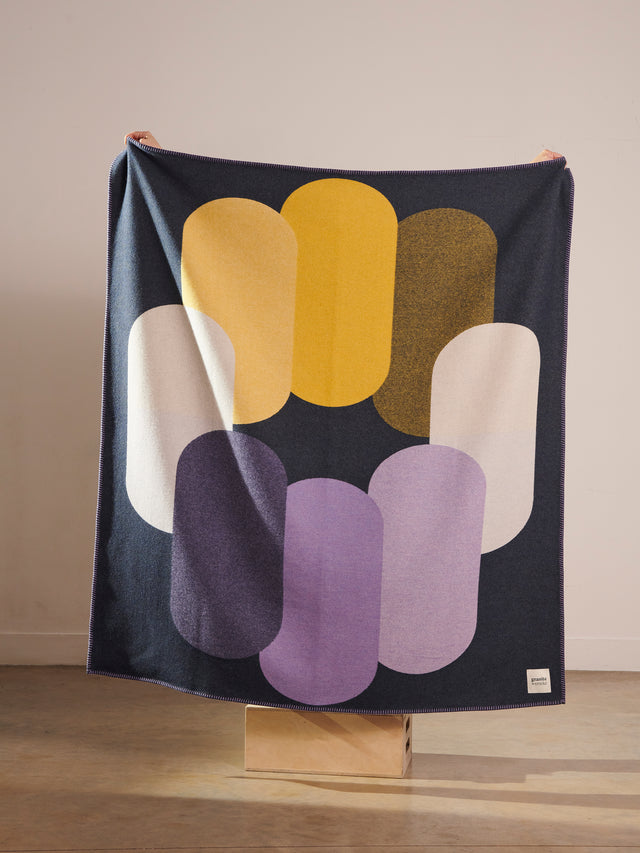 Gradient pill _ wall hanging