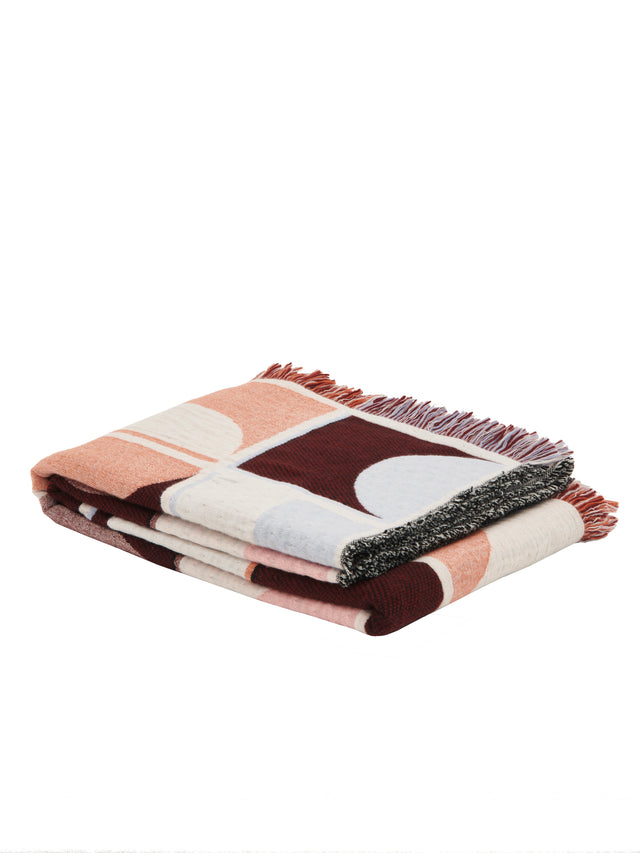 Grid _ pink + maroon