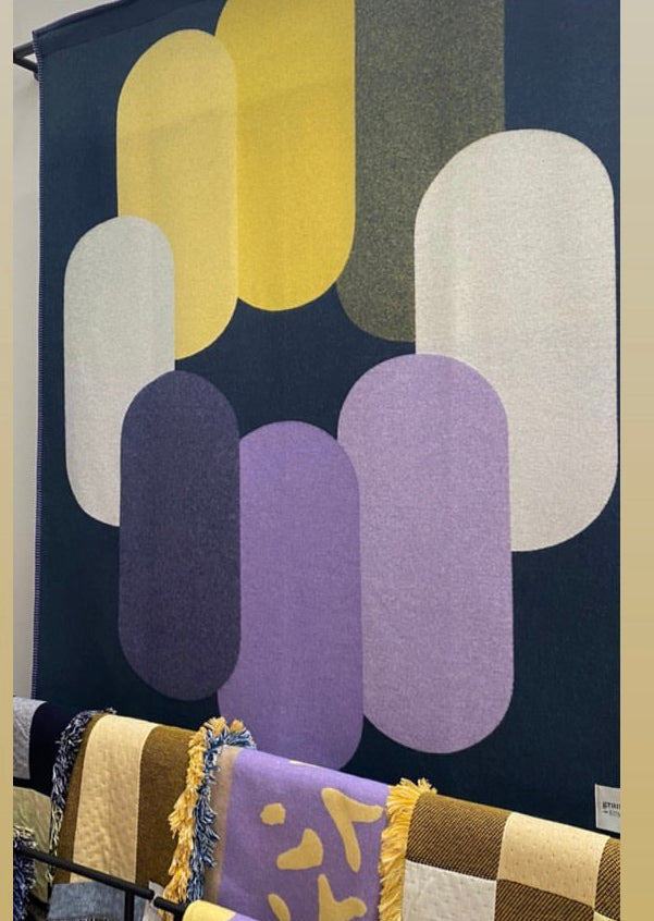 Gradient pill _ wall hanging