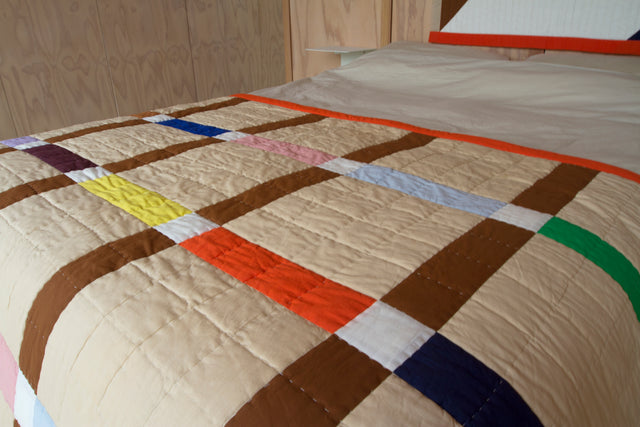 Large check quilt | Pre - order 8 - 12 weeks